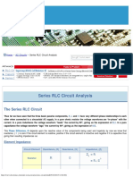 Series RLC Circuit and RLC Series Circuit Analysis