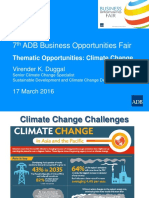 5 Plenary-Thematic Climate Change by VDuggal 17mar2016