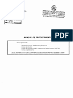 Manual de Procedimientos