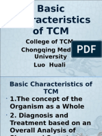 Basic Characteristics of TCM