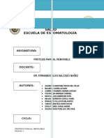 Clasificacion de Los Arcos Parcialmente Desdesntados - Protesis Parcial Remobible