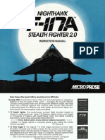 F117A STEALTH FIEHTER2.O INSTRUCTION MANUAManual