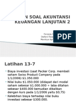 Latihan Soal Akuntansi Keuangan Lanjutan 2