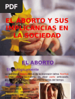 El Aborto y Sus Implicancias en La Sociedad