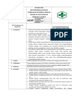 Sop Evaluasi Ketersediaan Obat Terhadap Formulariu, Hasil Evaluasi Dan Tindak Lanjut