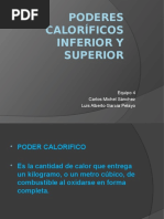 1.4 Poderes Caloríficos Inferior y Superior