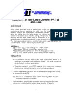 Cable Repair Procedure (OVER 1.75)