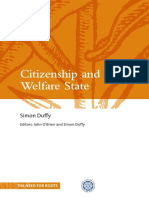 Citizenship and The Welfare State