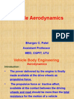 Aerodynamic Drag of Car Brief