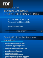 Sistema de Comunicaciones, Teleproteccion y Afines