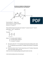 Sistem Koordinat Bergerak