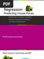 Regression:: Predicting House Prices