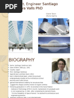 Santiago Calatrava Valls PHD: Architect, Engineer