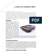 Diferencias Entre Las Unidades IDE y SATA II