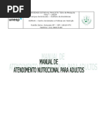 Manual de Atendimento Nutricional para Adultos