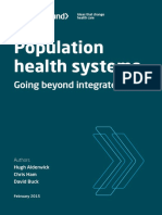 Population Health Systems Kingsfund Feb15