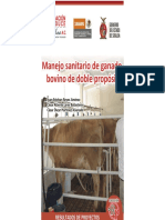 Manejo Sanitario de Ganado Bovino de Doble Proposito