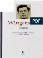 Estudio Introductorio Wittgenstein Reguera, I.