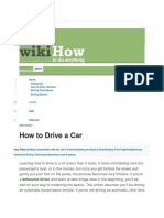 How To Drive A Car: Defensive Driver