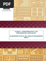 Aproximación A Los Precedentes Judiciales, AMAG, 52p