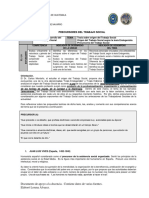 Precursores Del Trabajo Social. Documento de Apoyo A La Docencia