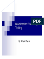 Basic Inpatient EM Coding Training