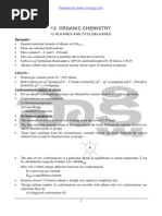 13.OC Alkanes and Cycloalkanes