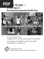 A Family Guide 20 Easy Steps To Personal Environmental Health Now 508