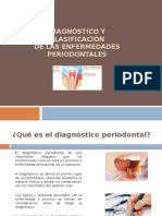 Diagnóstico y Clasificación de Enfermedad Periodontal