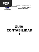 Guia de Contabilidad I