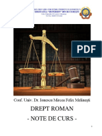 Drept Roman - Modul de Curs