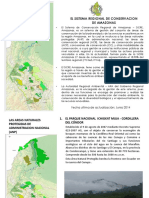 Sistema de Conservación Regional Amazonas PDF