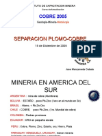 Separacion Plomo Cobre