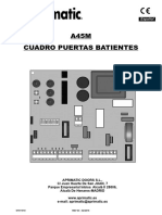 Instrucciones A45M Aprimatic