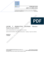 ISO 5538 - 2010 Leche y Productos Lacteos - Muestreo - Inspeccion - Feb16