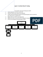 Chapter 2 Activity Based Costing: 1. Objectives