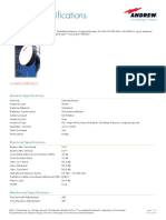 Antena Andrew 50dbi-15 GHZ