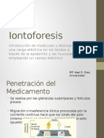 Iontoforesis