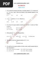 Matrices PDF