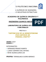 Practica 5 - Obtencion de La Benzofenona Por Sintesis de Friedel-Crafts