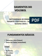 Fundamentos Do Voleibol