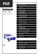 GQ Patrol Service Manual - Y60