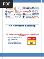 HR Reflective Learning