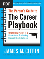 THE CAREER PLAYBOOK Parent's Guide