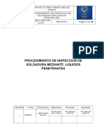 Procedimiento de Liquidos Penetrantes Rev 2