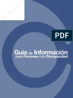 Guia de Información para Personas Con Discapacidad