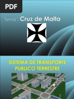 Is-12 CRUZ de MALTA Sistema de Transporte