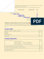 C2 - Écrire en Français (Formules)