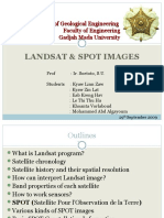 Landsat & Spot Images: Department of Geological Engineering Faculty of Engineering Gadjah Mada University