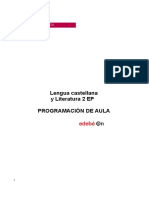 Programación de Aula Lengua 2º Primaria